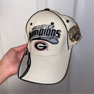 2005 Georgia Bulldogs SEC Championship Hat